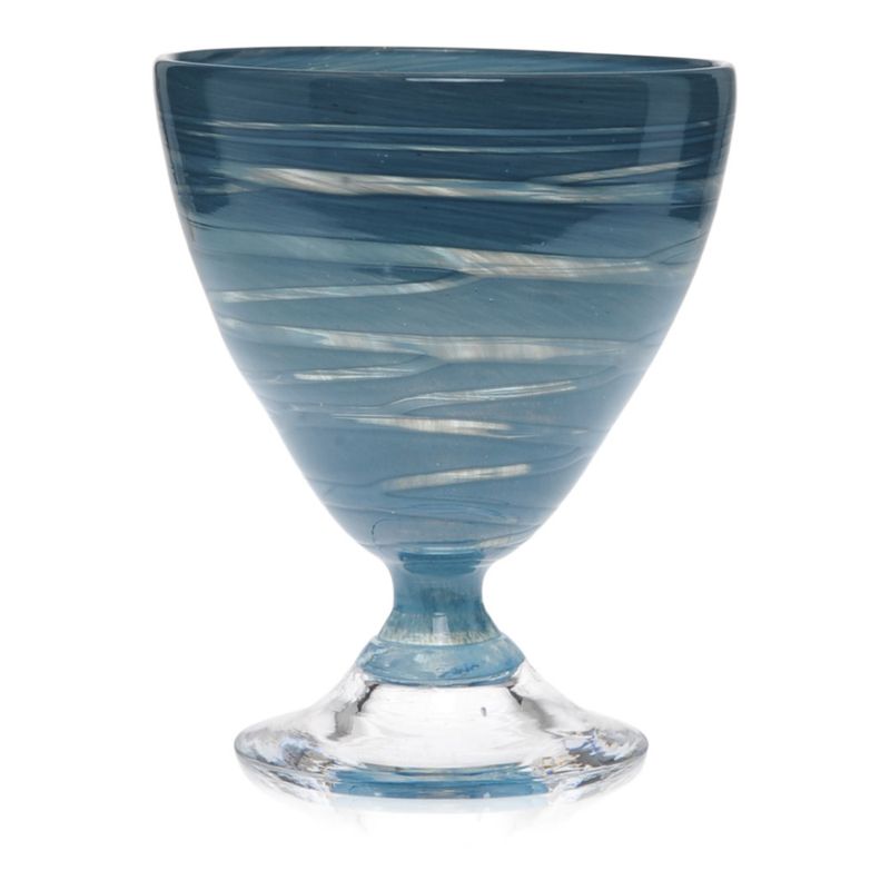 Sand Farrisglass Nyblå