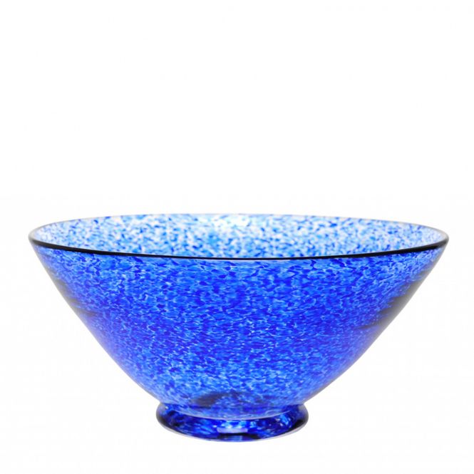 Hovedbilde Kunstglass - Lilje skål ...