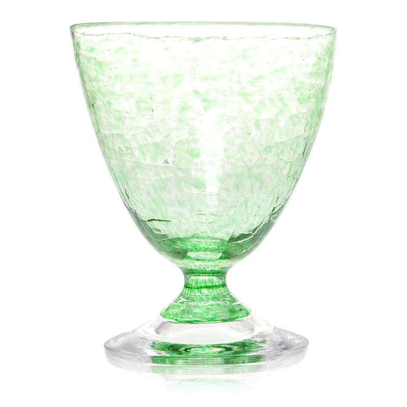 Rustikk småglass, mosegrønn