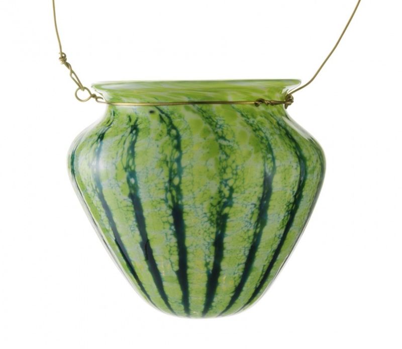 Lykt - grønn og aquamarin