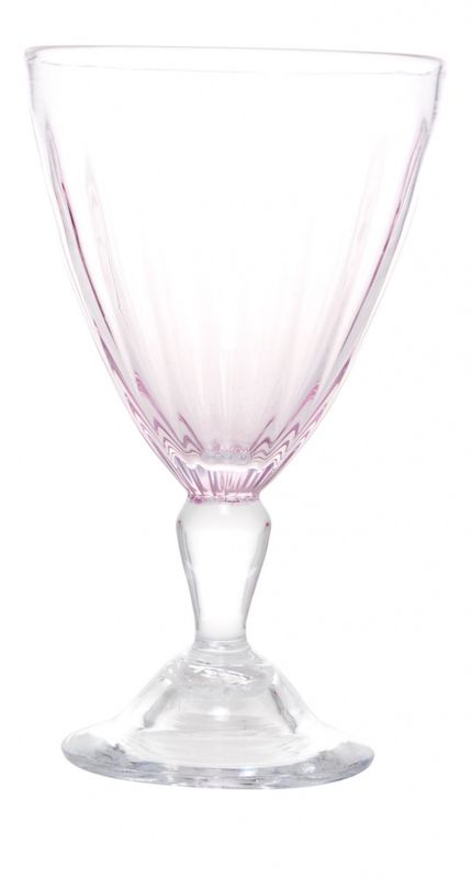 Kunstglass - Perlemor - rosa, stor