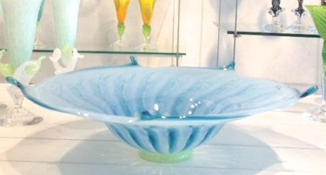 Hovedbilde Glasskunst - sjøstjerne fat