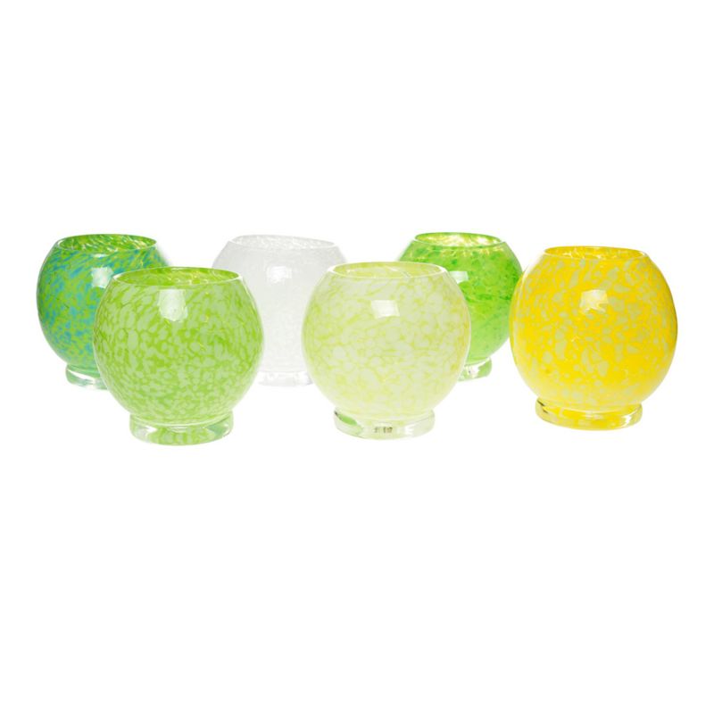 Årstid bordlykt, Gul og lysegrønn