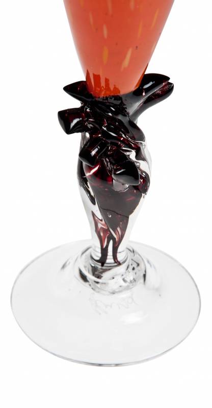 Spirulla orange og rød