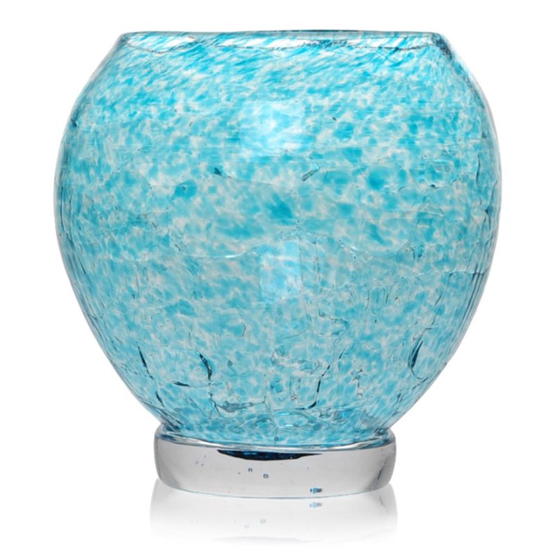 Kunstglass - bordldykt Rustikk akvamarin