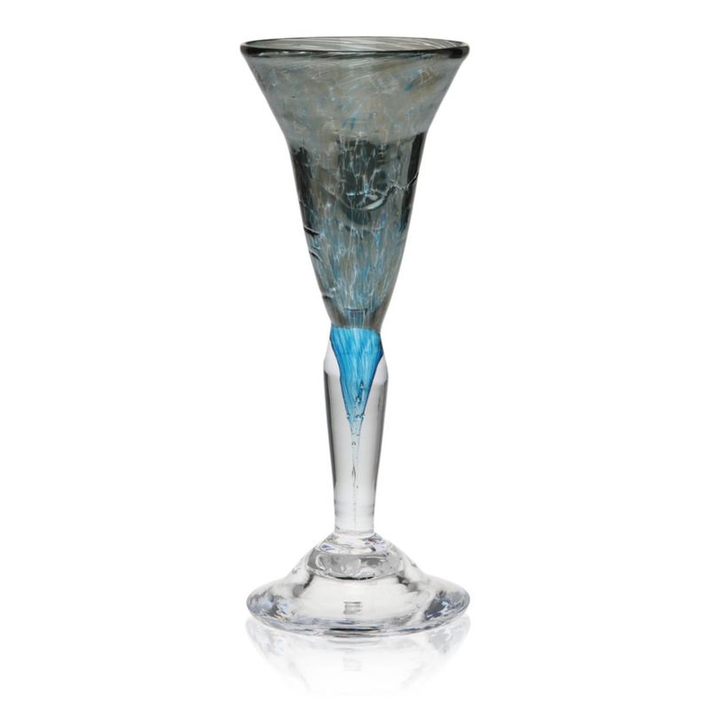 Rustikk liten, havblå