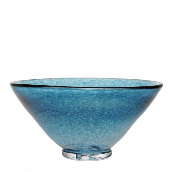 Hovedbilde Kunstglass - Lilje skål ...