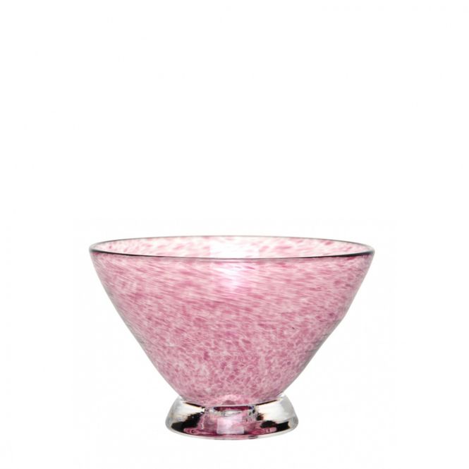 Hovedbilde Kunstglass - Lilje skål liten ...