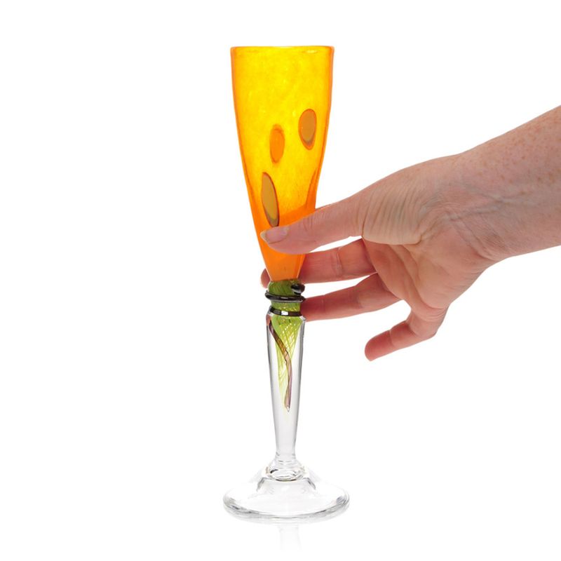 Kunstglass- Cirkus- turkis, medium