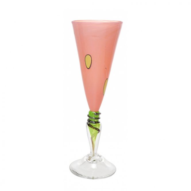 Hovedbillede Kunstglass - Cirkus stor rosa