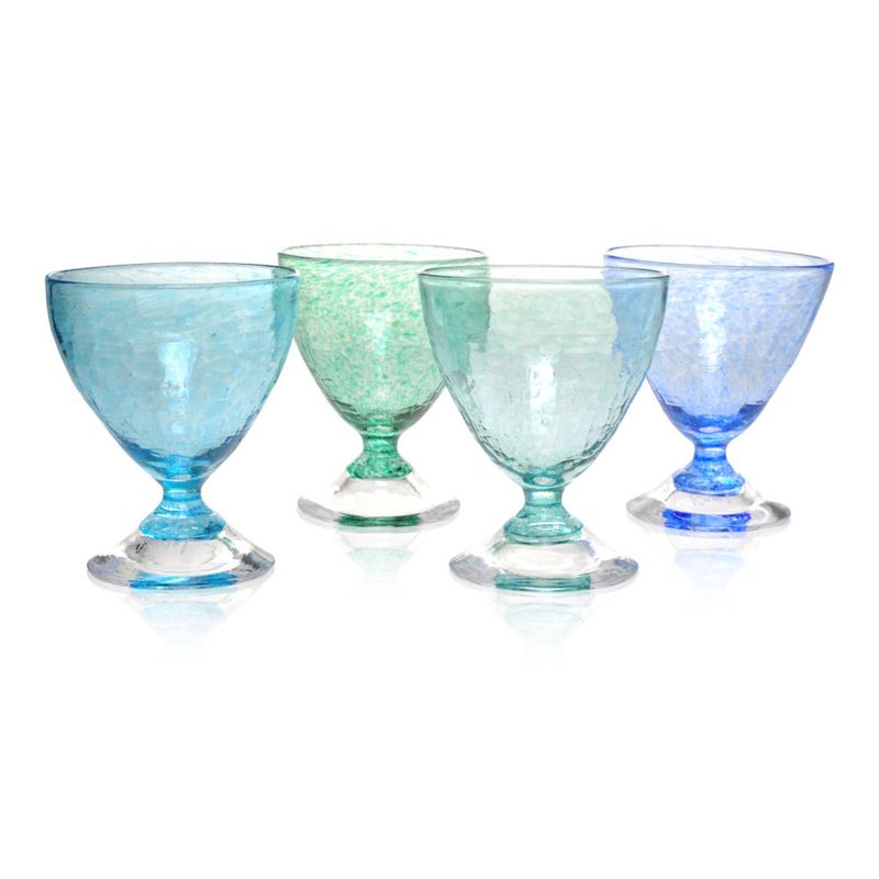 Rustikk småglass, fuksia 