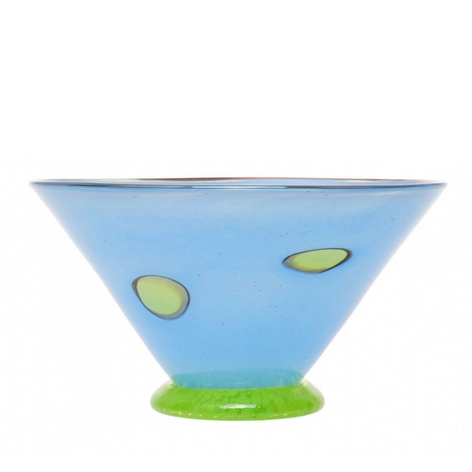 Hovedbilde Kunstglass cirkus skål ...