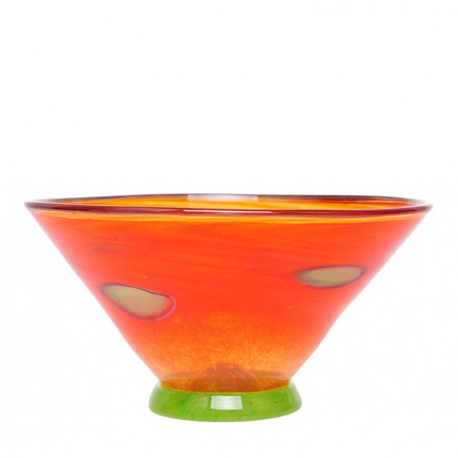 Hovedbillede Kunstglass - cirkus - skål - ...