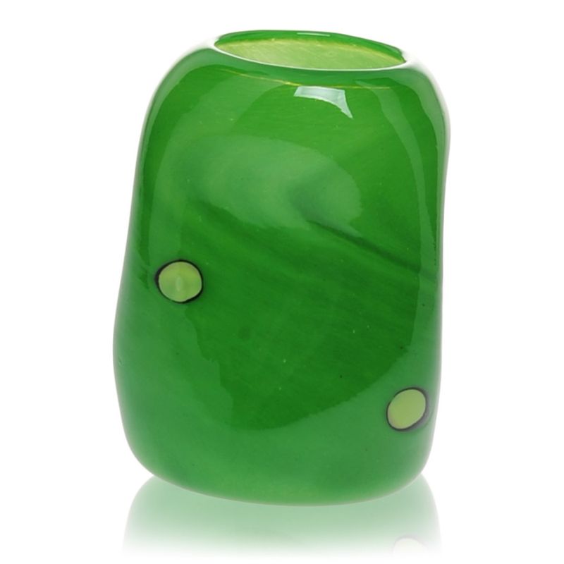 Kunstglass - Liten Cirkus vase. 